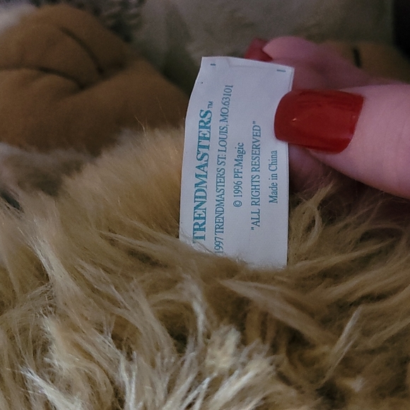 Vintage Trend master Dogz 1996 Plush 10.5" - Picture 8 of 10